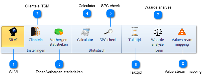 Instellingen/Tools